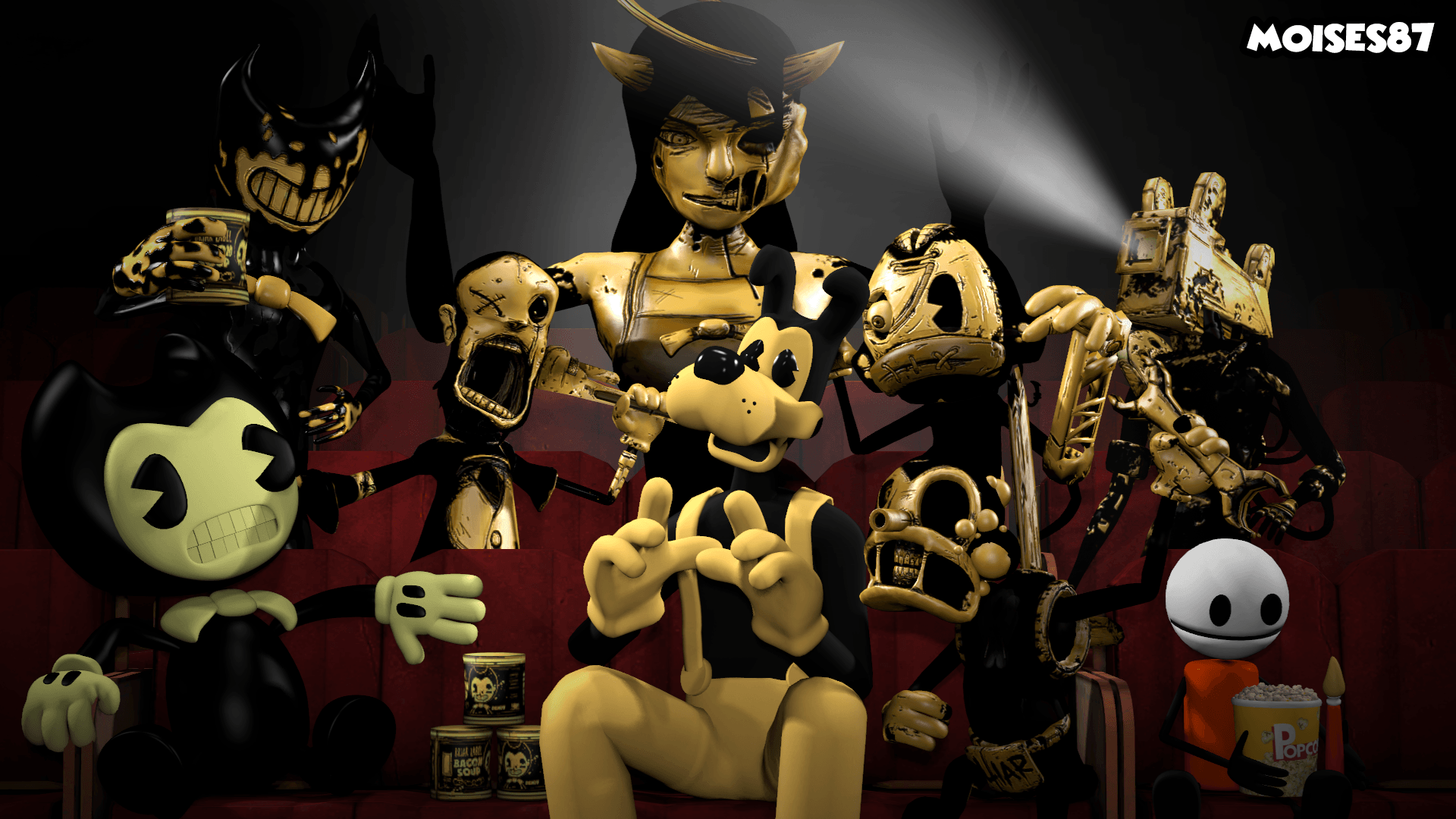 Roblox Bendy Wallpapers Wallpaper Cave - boris song id for roblox