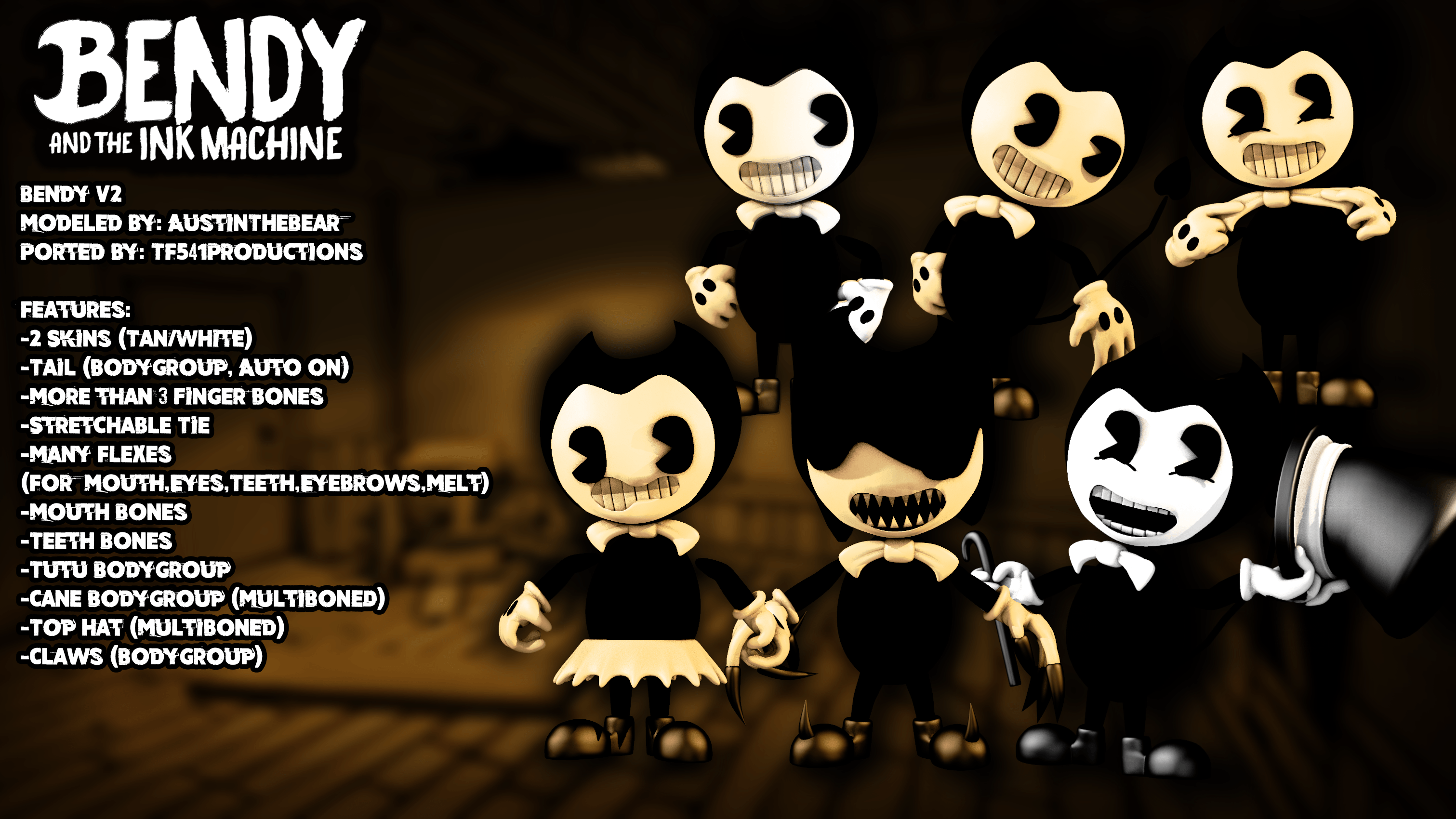 Roblox Bendy Wallpapers Wallpaper Cave - reanimated roblox id