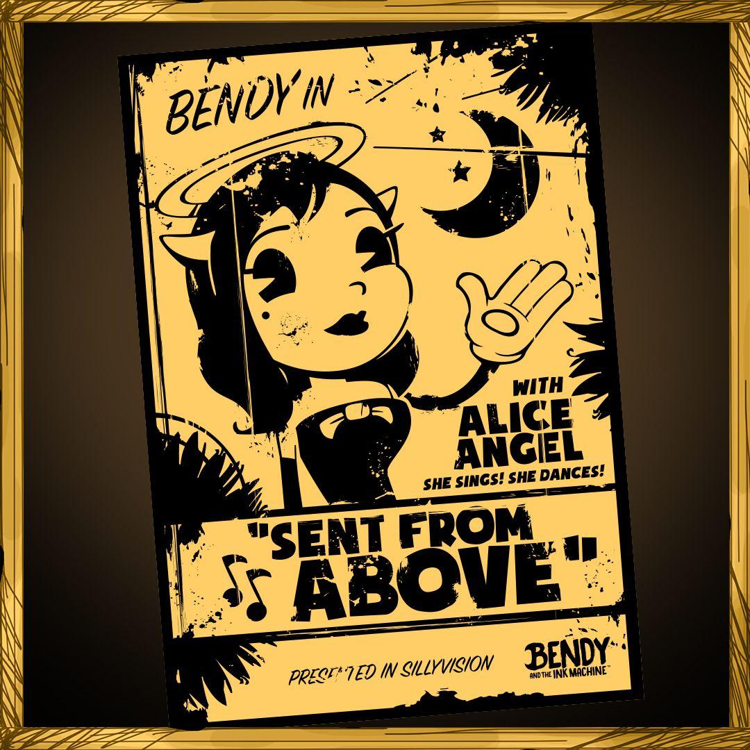 Alice Angel Gallery. Bendy And The Ink Machine