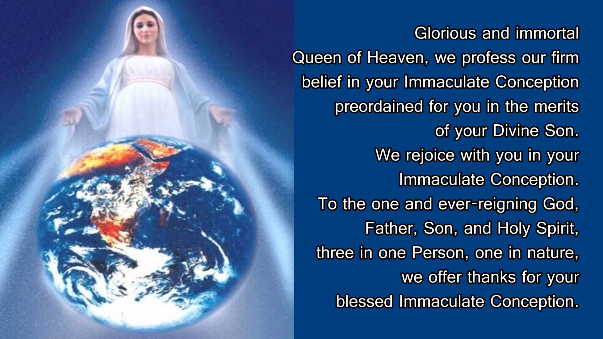NOVENA TO THE IMMACULATE CONCEPTION, Day 6