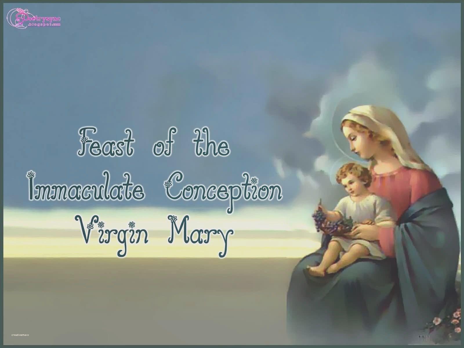 Inspirational Feast Of the Immaculate Conception Maxx Ideas