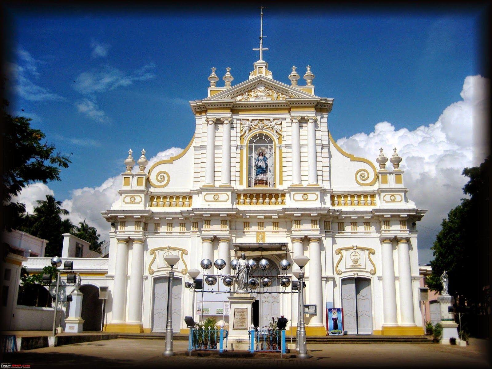 Immaculate Conception Cathedral, Pondicherry, S.India- financed