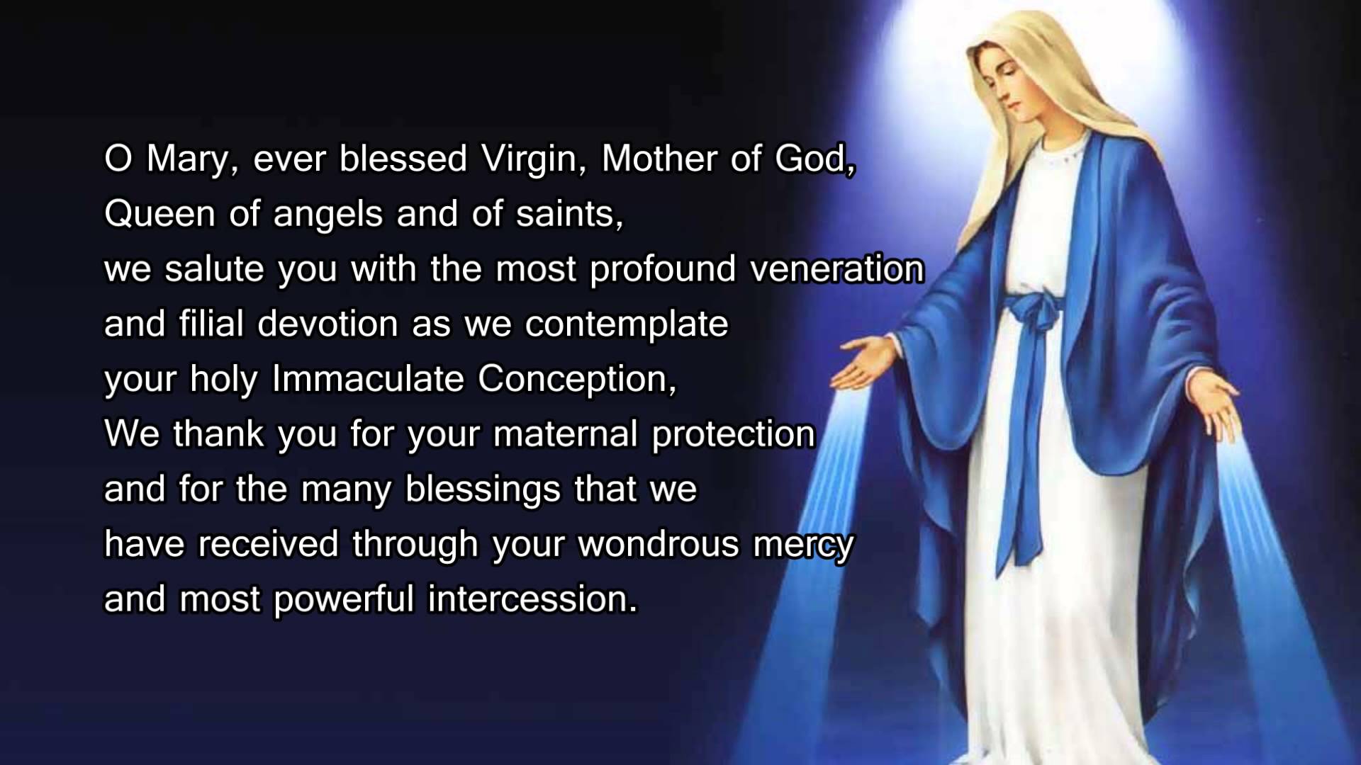 NOVENA TO THE IMMACULATE CONCEPTION, Day 2
