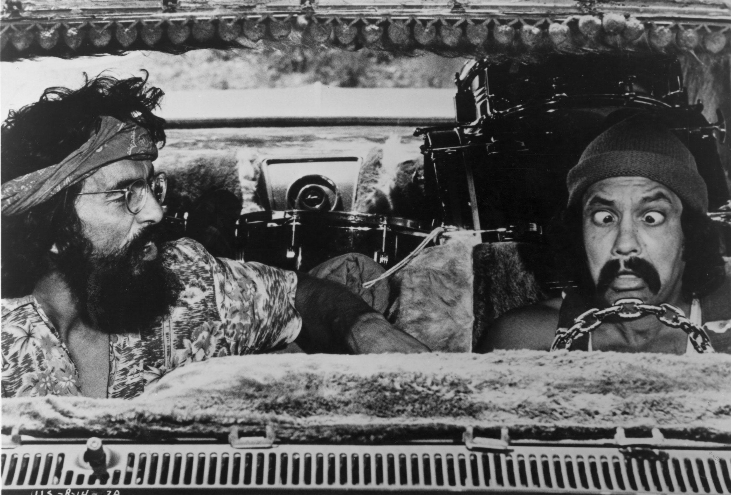Cheech marin and tommy chong, also known as the comedy duo cheech & cho...