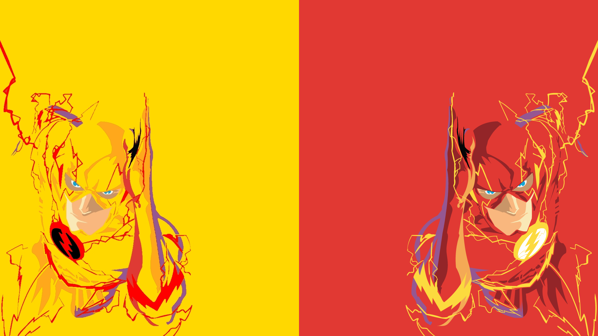 Version Of The Reverse Flash Flash Wallpaper I Made