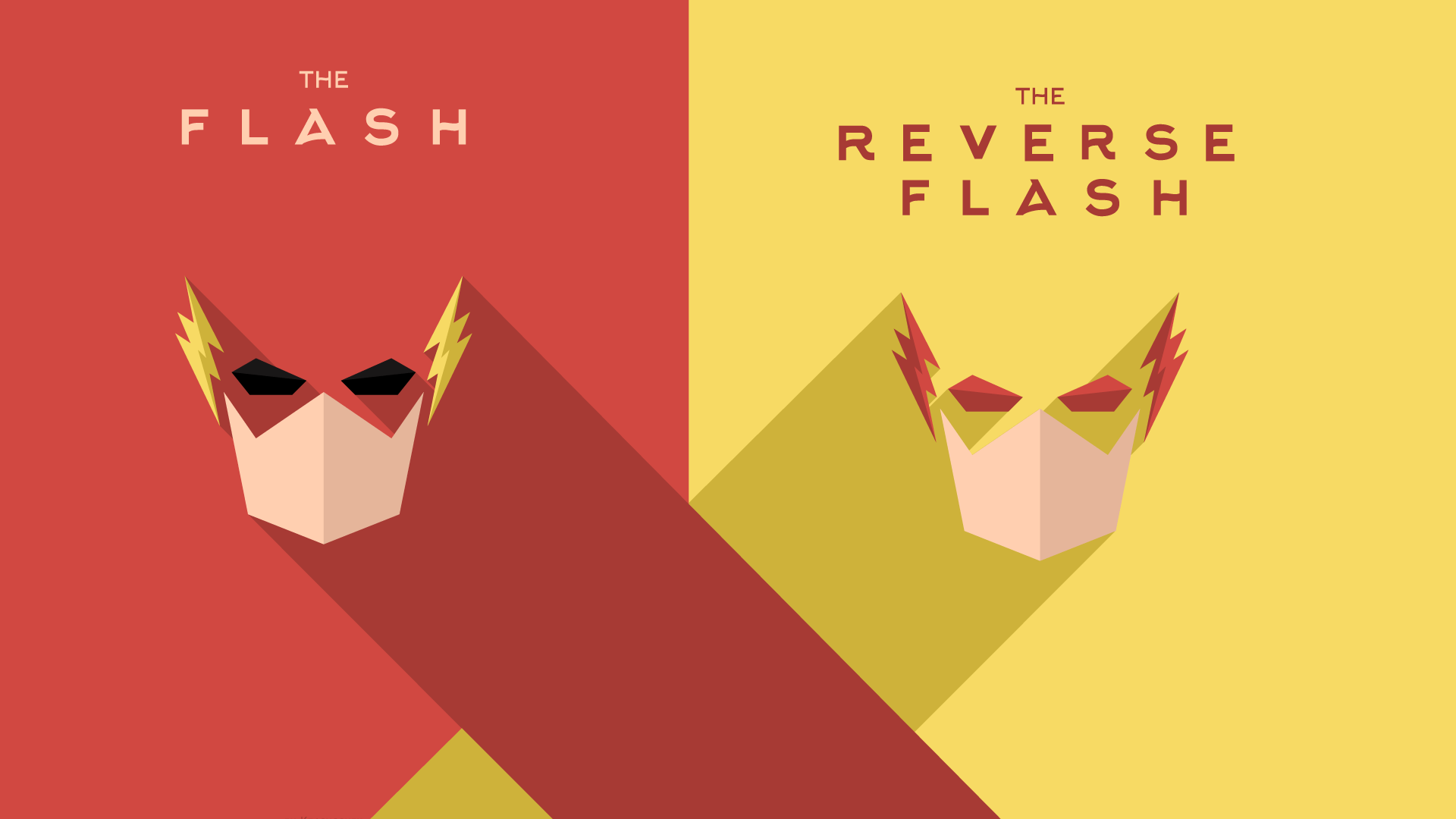 Edited Flash Wallpaper to make Reverse Flash Version!