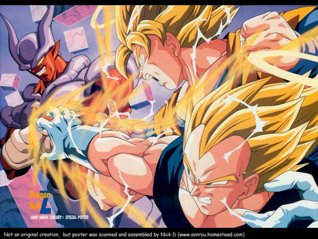 DragonBallZUncutHD Goku amp Vegeta vs Janemba N Wallpaper on MobDecor