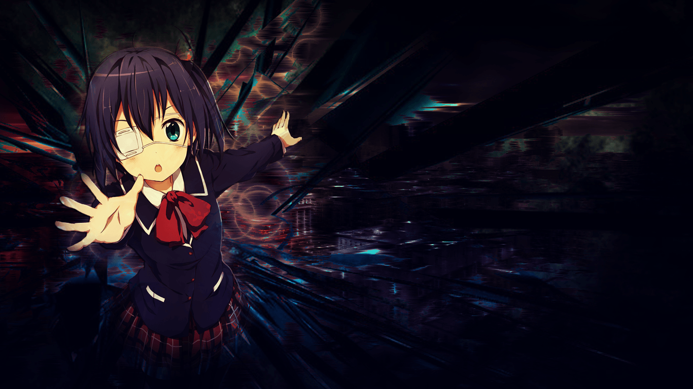 Wallpaper, anime, Chuunibyou demo Koi ga Shitai, Takanashi Rikka