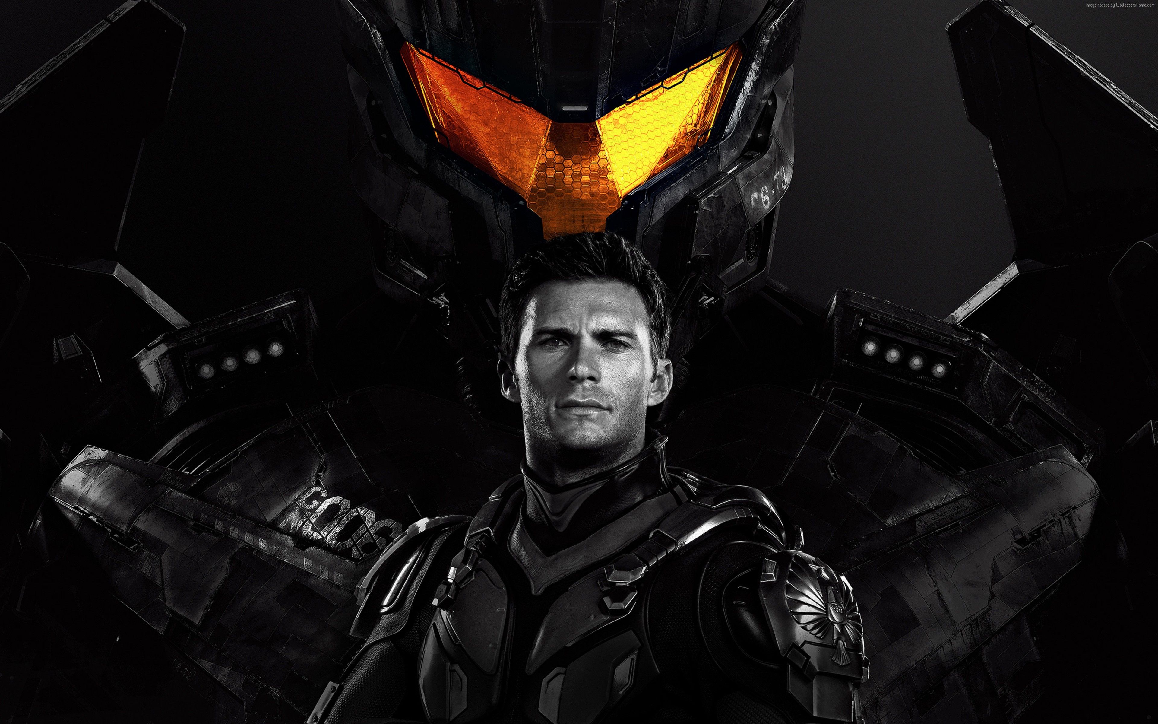 Wallpaper Pacific Rim: Uprising, Scott Eastwood, 4k, Movies