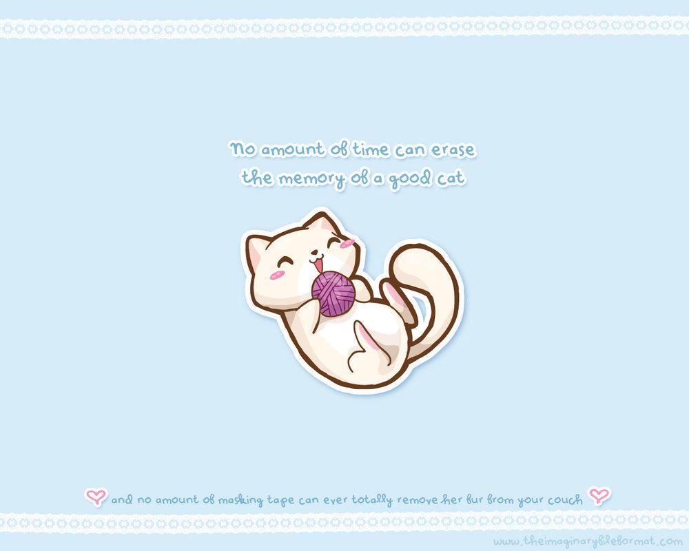 Yarn Cat Wallpaper By PeterPan Syndrome
