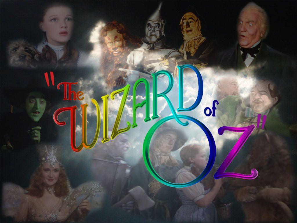 Wizard Of OZ Anniversary Collage Wallpaper By Scottie1189