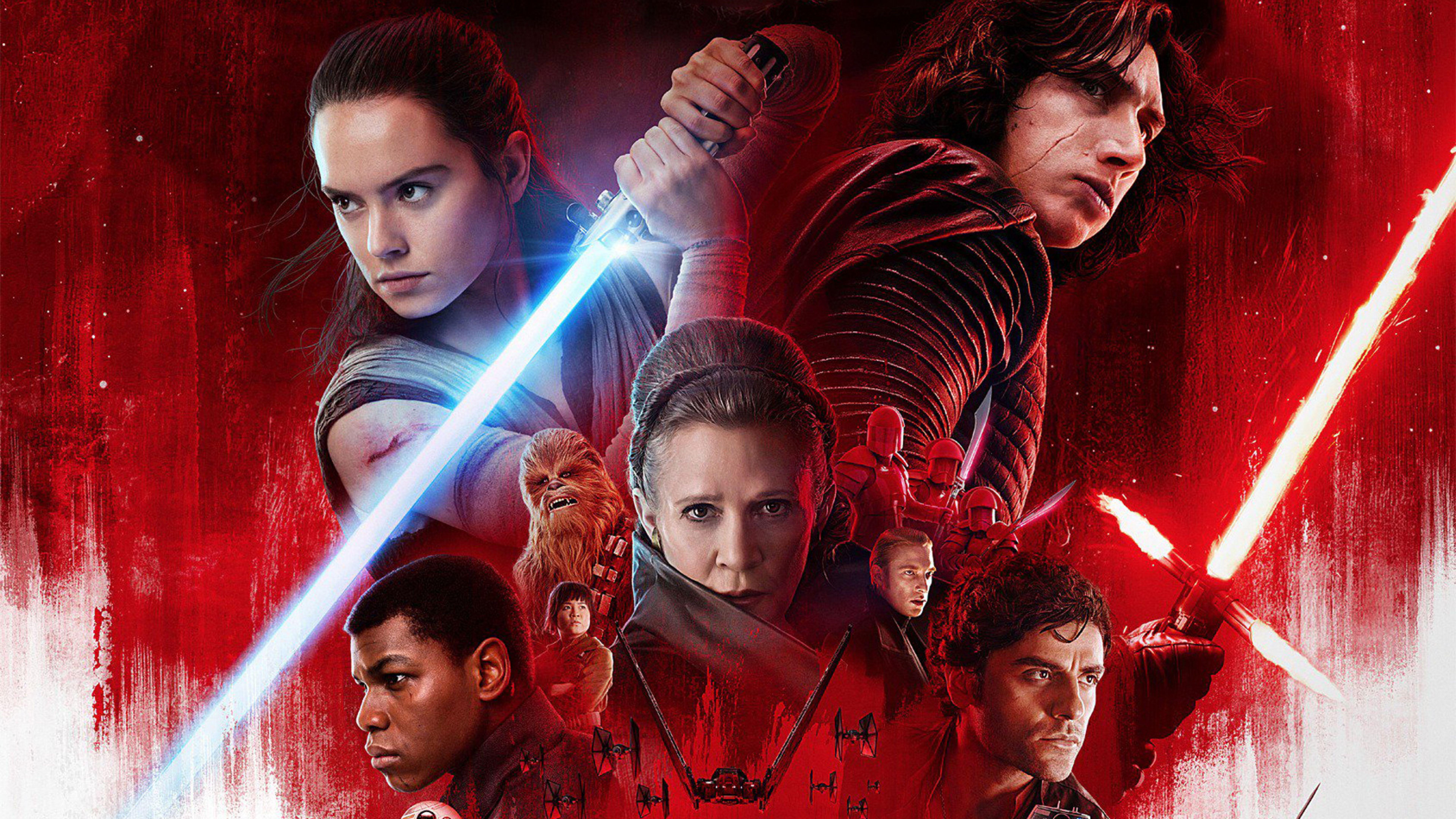 Download Star Wars The Last Jedi Poster 7680x4320 Resolution, Full