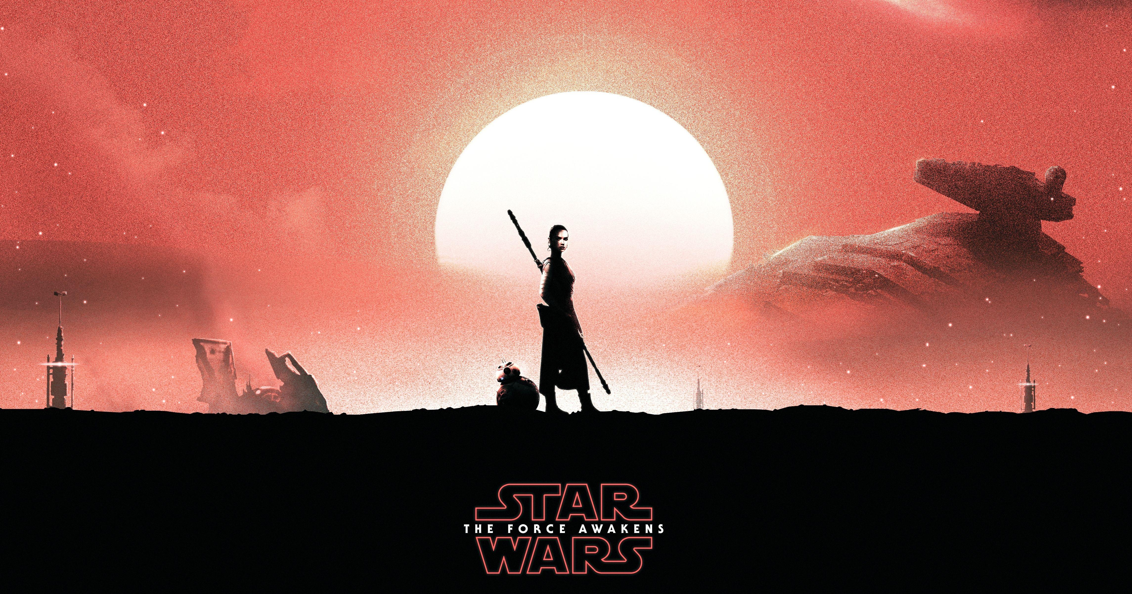 Star Wars Episode VII: The Force Awakens 4k Ultra HD Wallpaper
