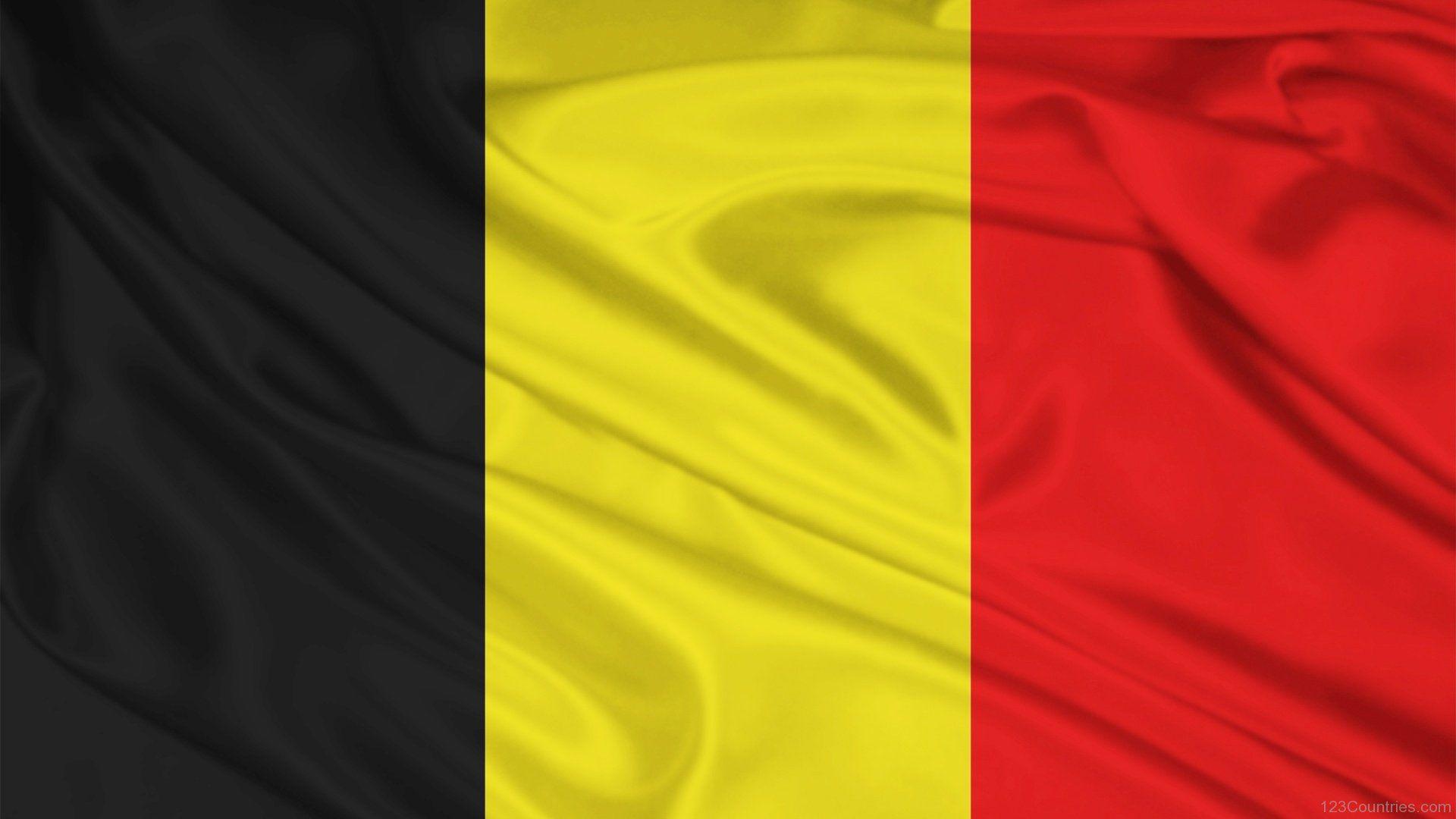 Belgium flag wallpaper and background concept Vector Image