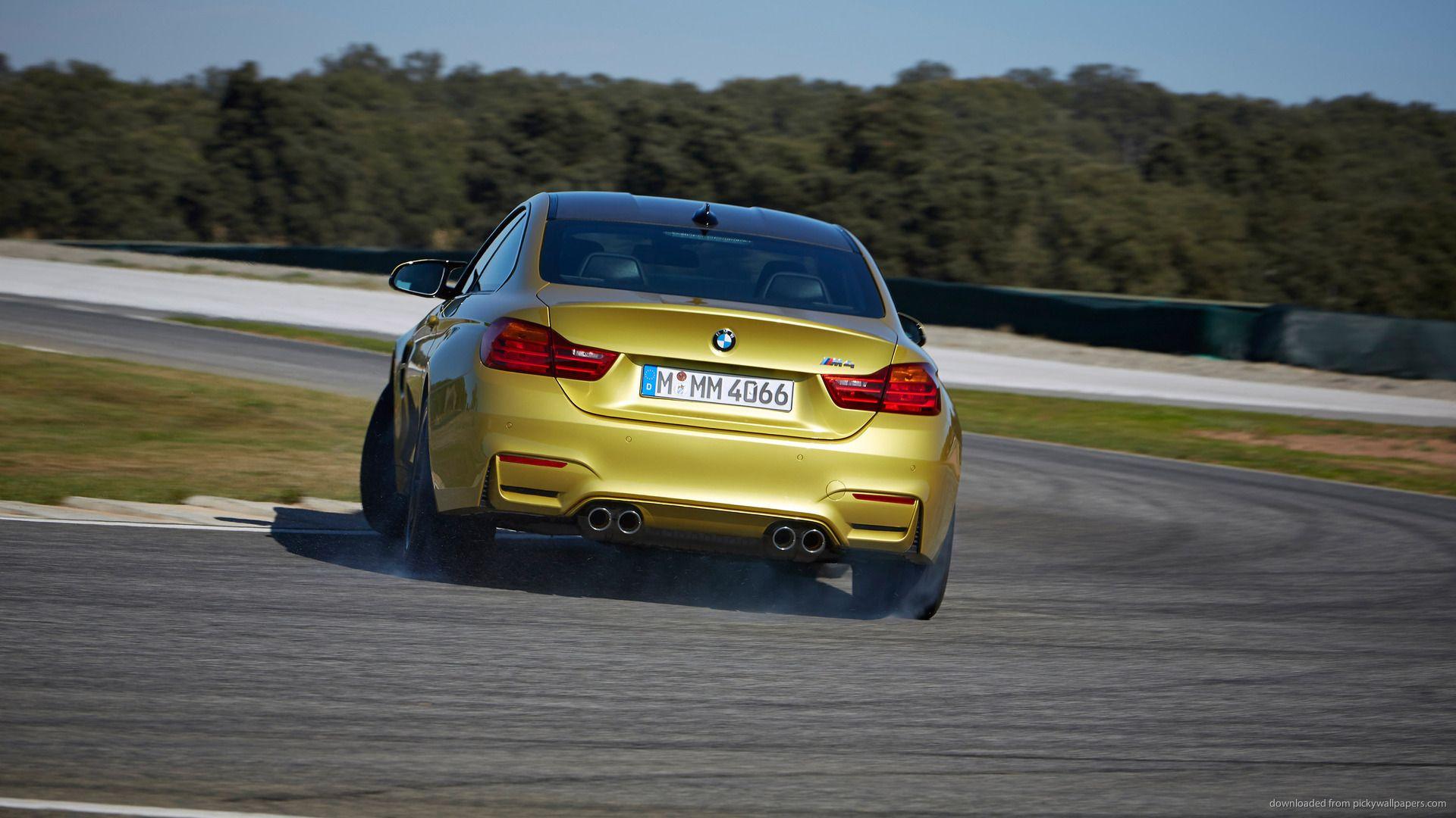 BMW M4 Drifting Wallpaper For iPhone 4