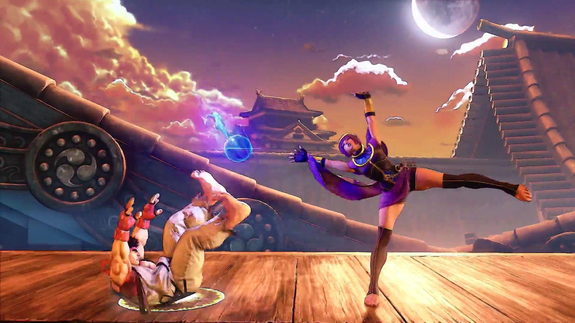 Street Fighter V Menat Is In