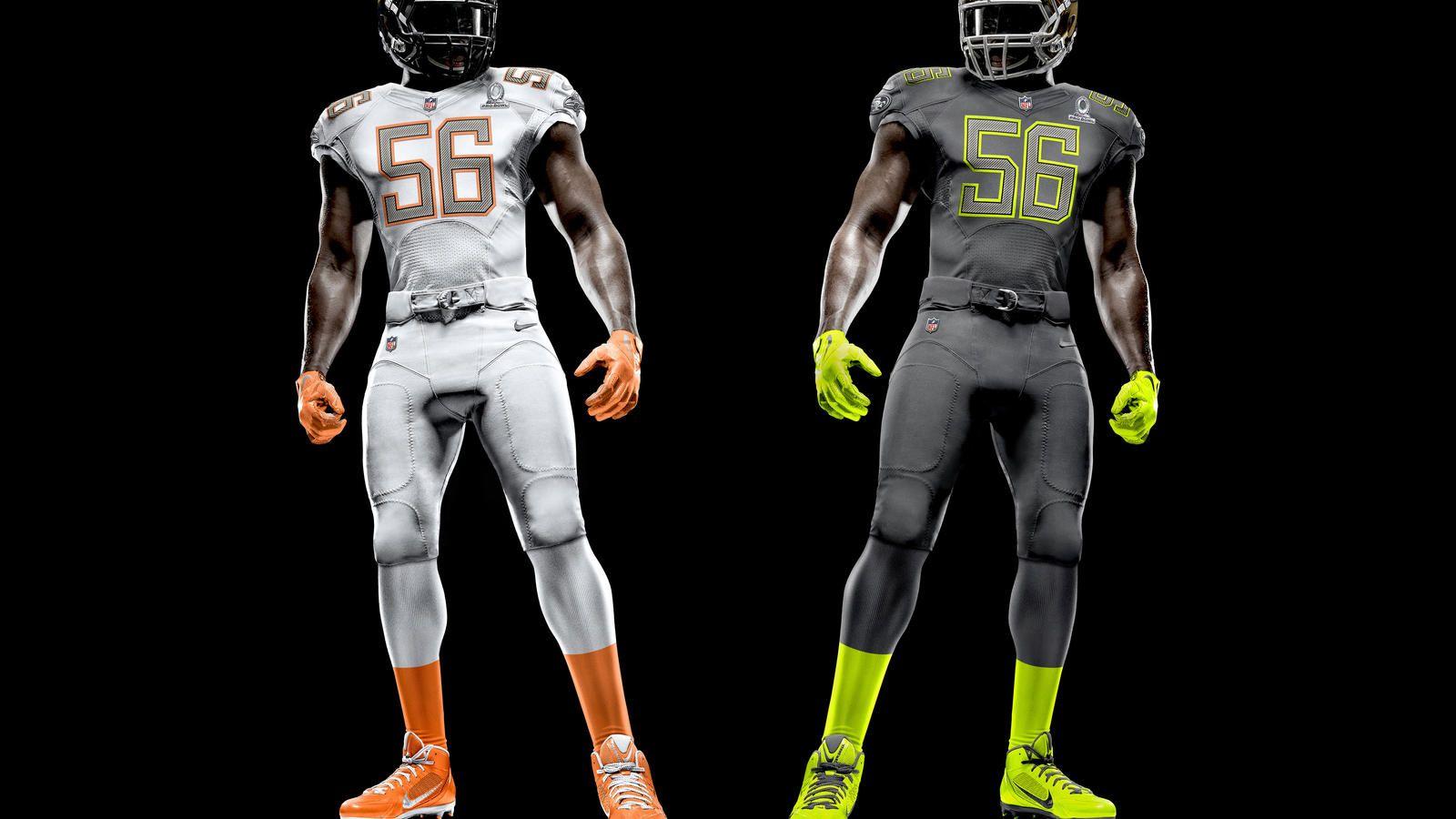NFL Nike Elite 51 Pro Bowl Uniforms Unveiled