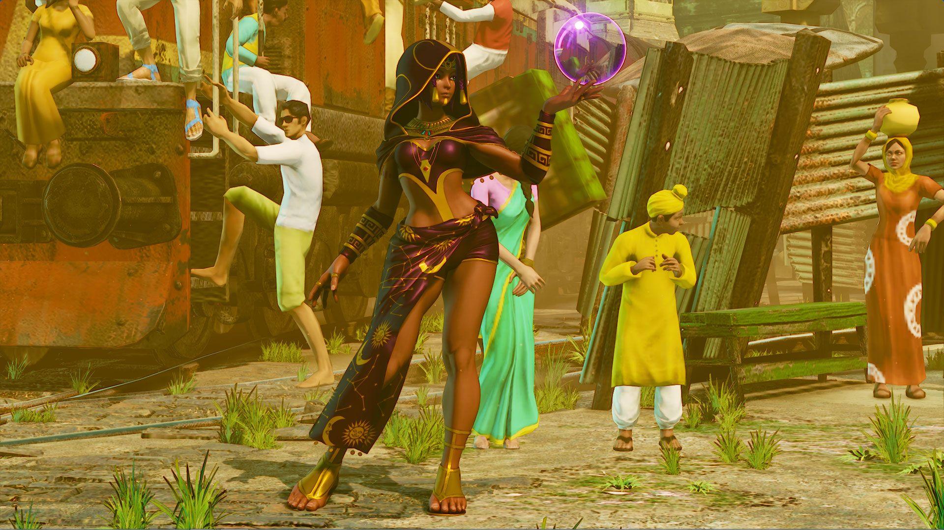 Fighter V Menat Screen 2
