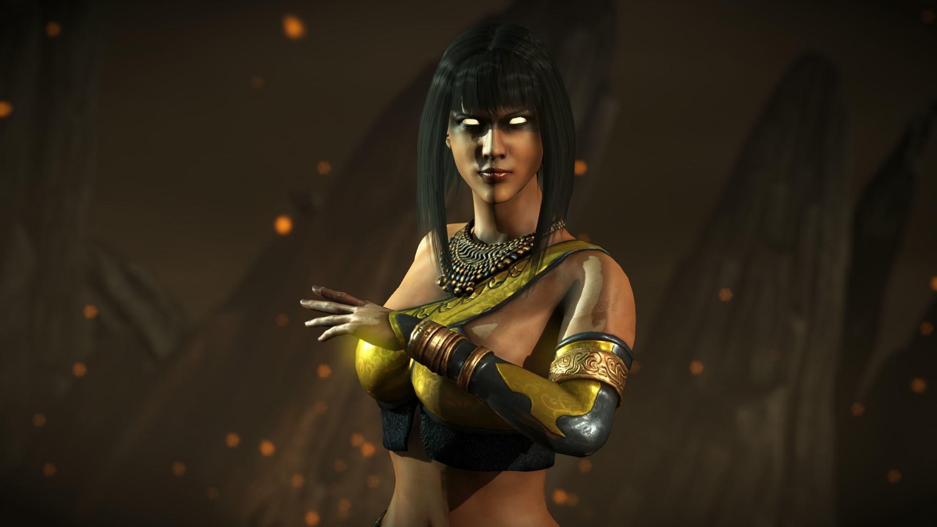 Menat; incorrect image of Egyptians Fighter V Message