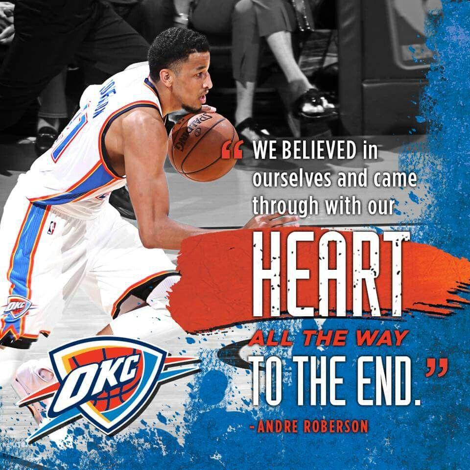 Andre Roberson #OKCThunder #Thunderup. Basketball style