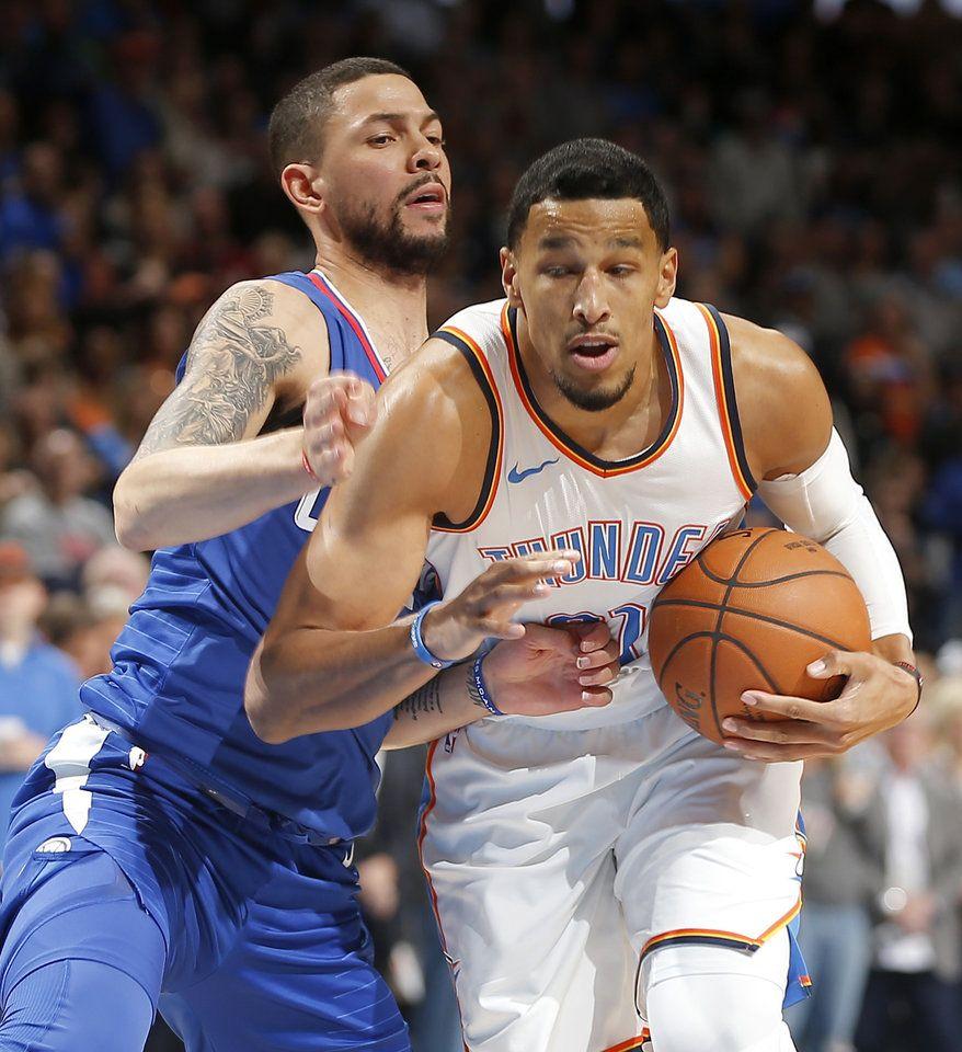 Thunder vs Clippers Gallery. Thunder, Andre roberson