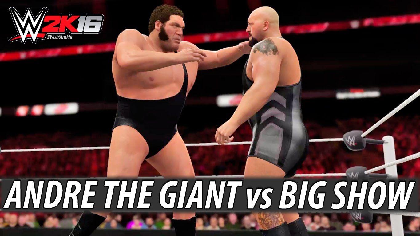 WWE 2K16 The Giant vs Big Show. PS4 1080p 60fps Gameplay