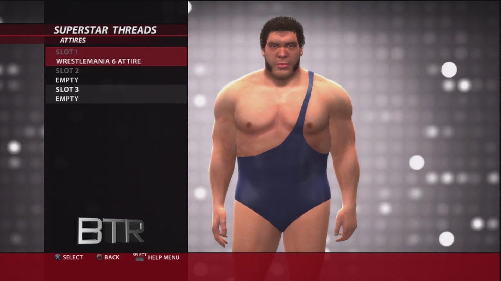 WWE 2K16 Superstar Threads Andre The Giant Wrestlemania 6 Attire