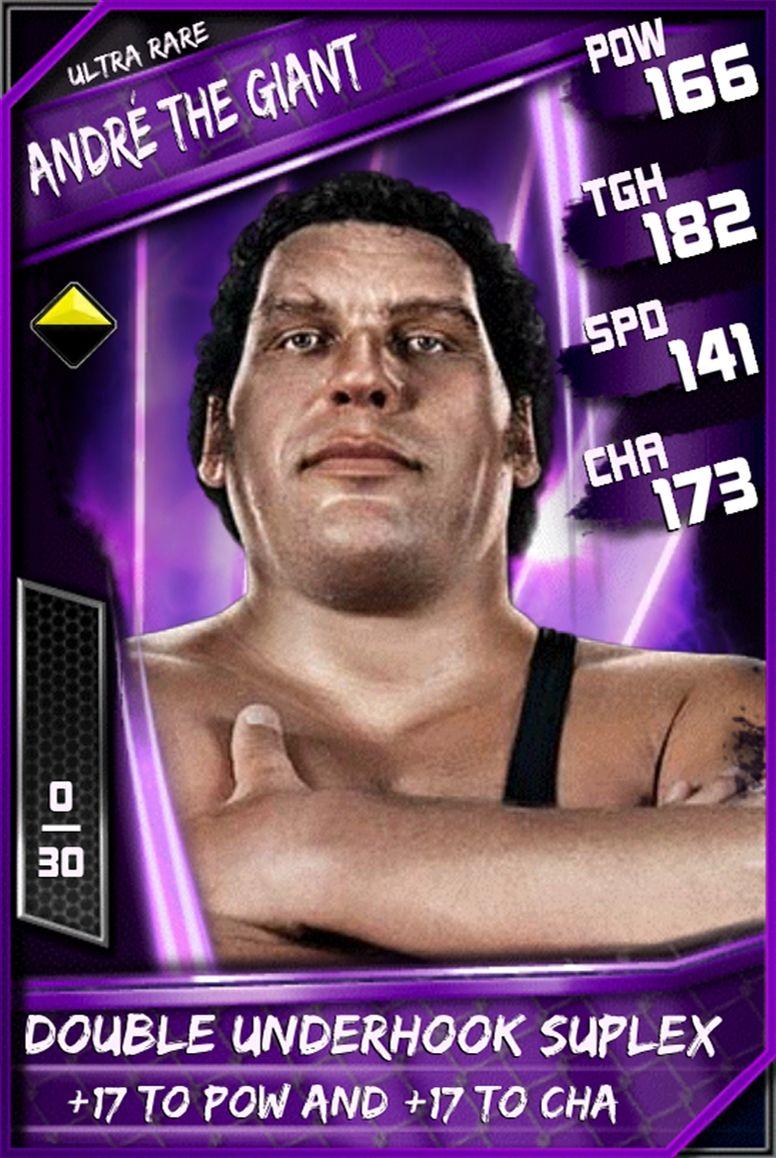 Andre The Giant SuperCard (Season 1 Debut) SuperCard