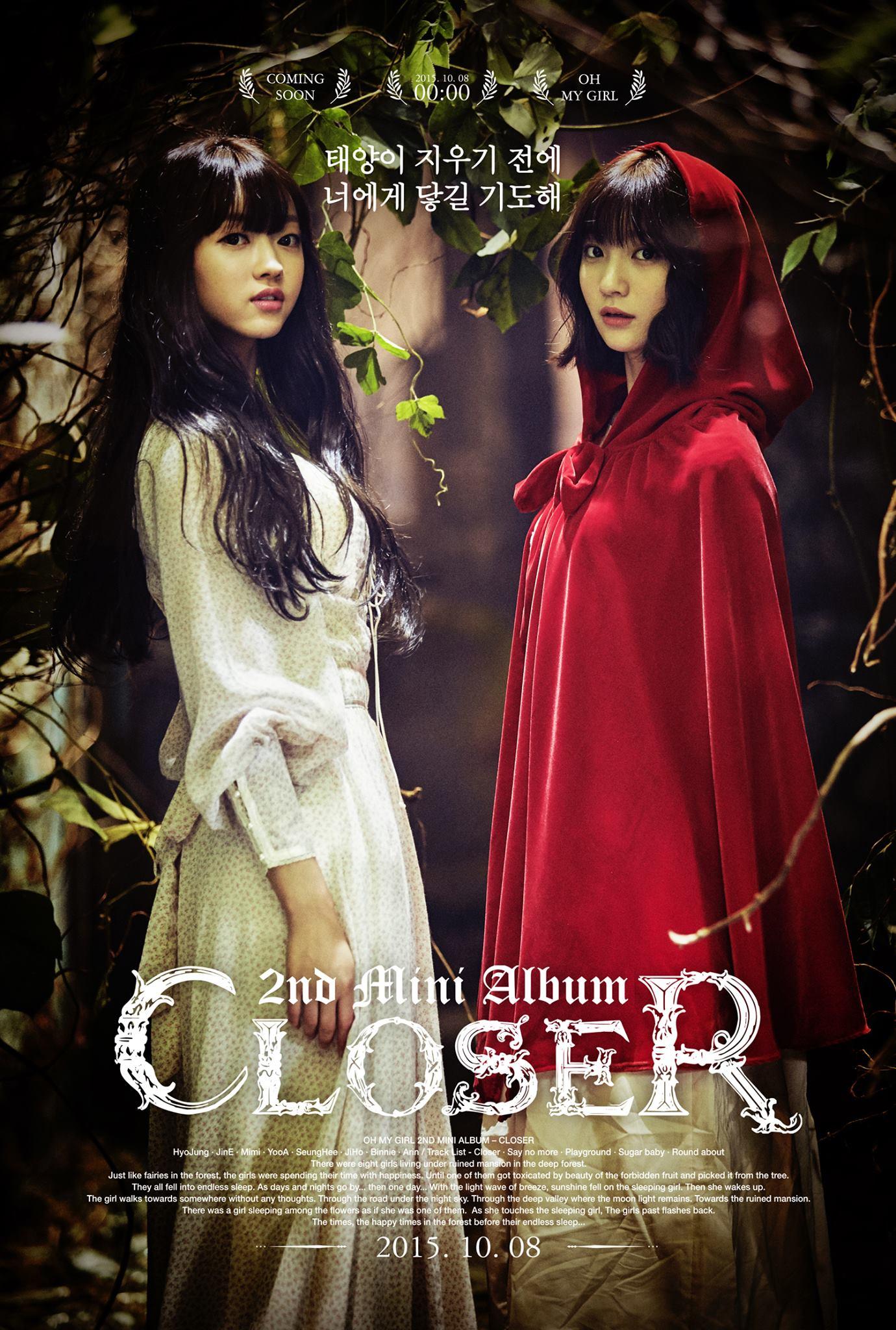 My girl october. Oh my girl closer. Coming soon girl. All the Fallen girls.