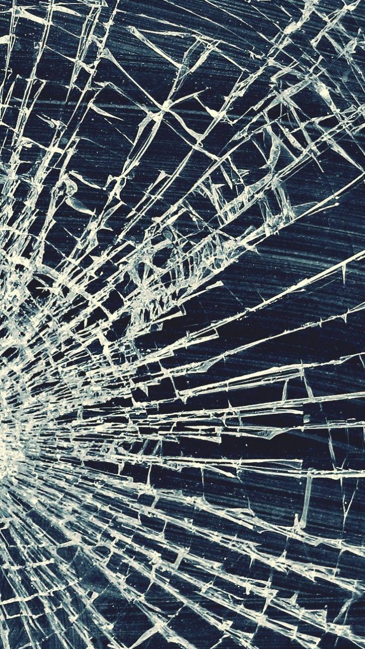 Abstract Broken Glass (720x1280) Wallpaper