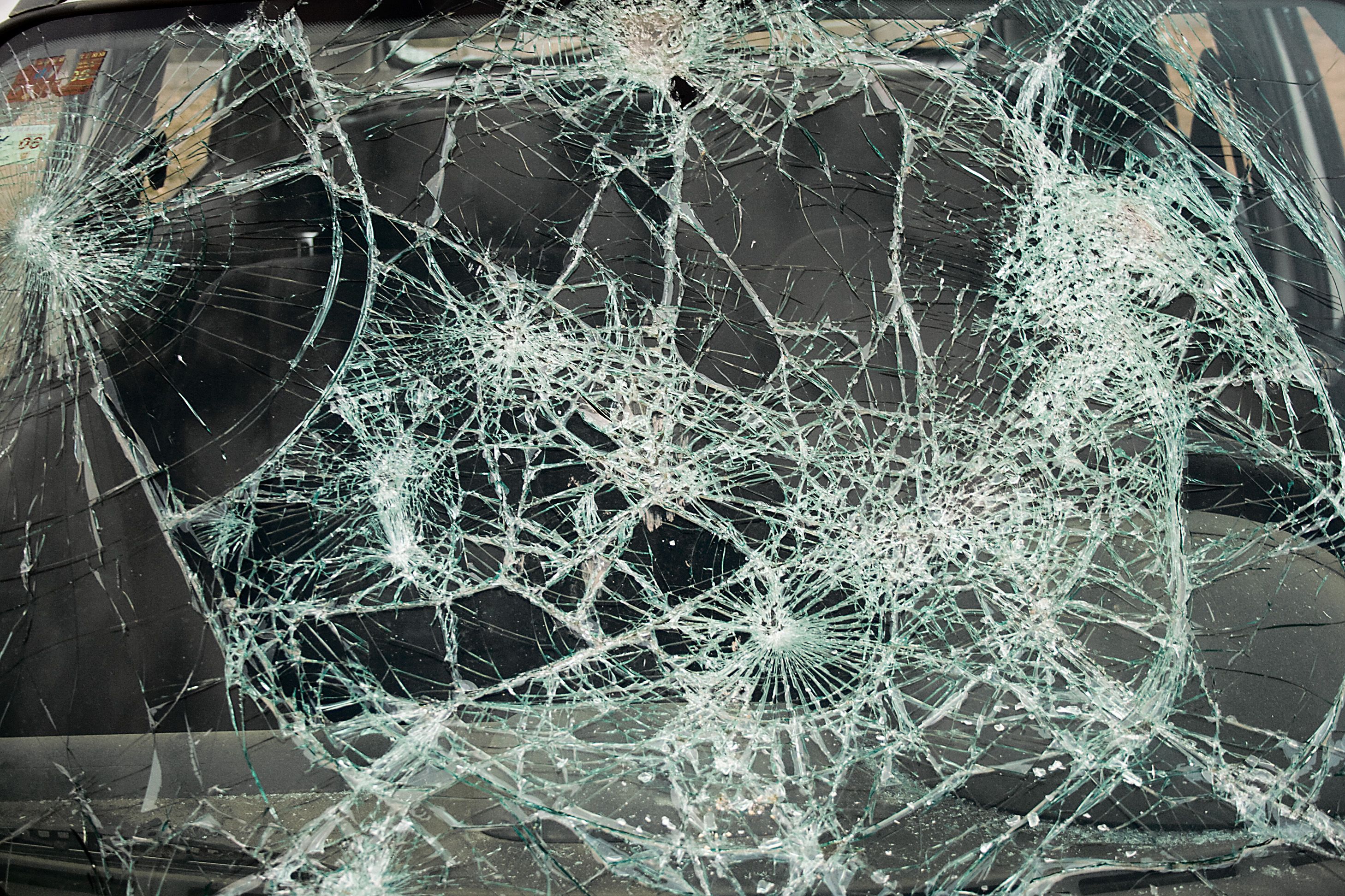 Realistic Cracked and Broken Screen Wallpaper