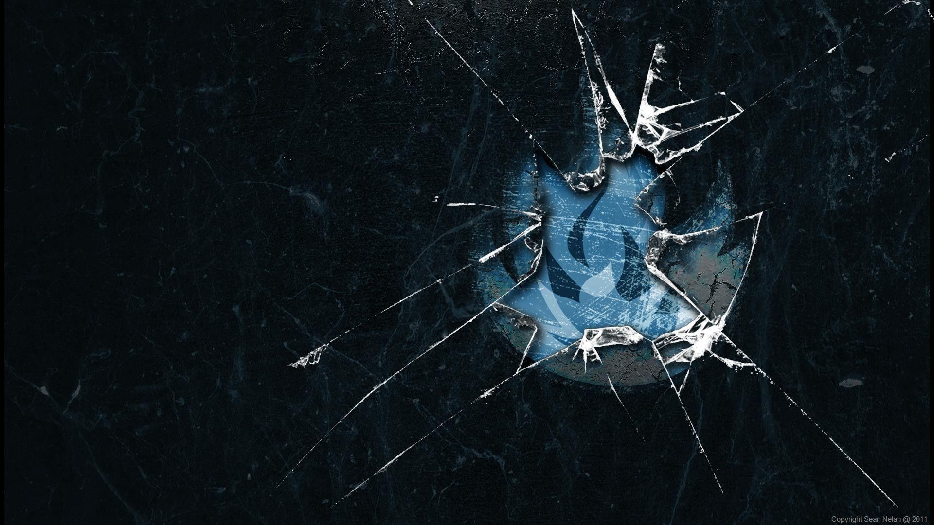 Cracked Screen Wallpaper for Computer
