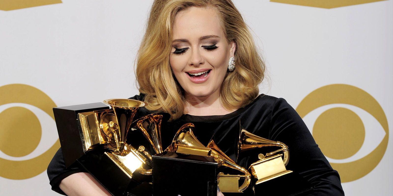Adele, Foo Fighters dominate 2012 Grammy Awards
