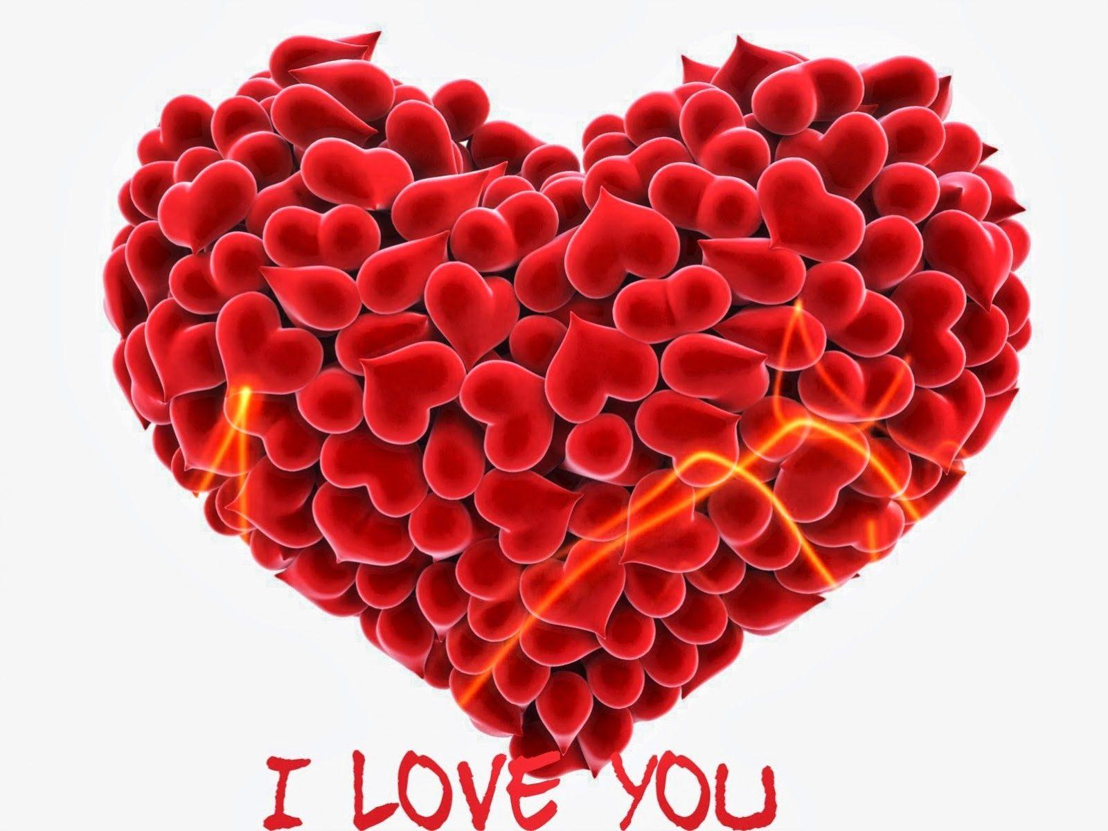 I Love You Heart Wallpapers 3D - Wallpaper Cave