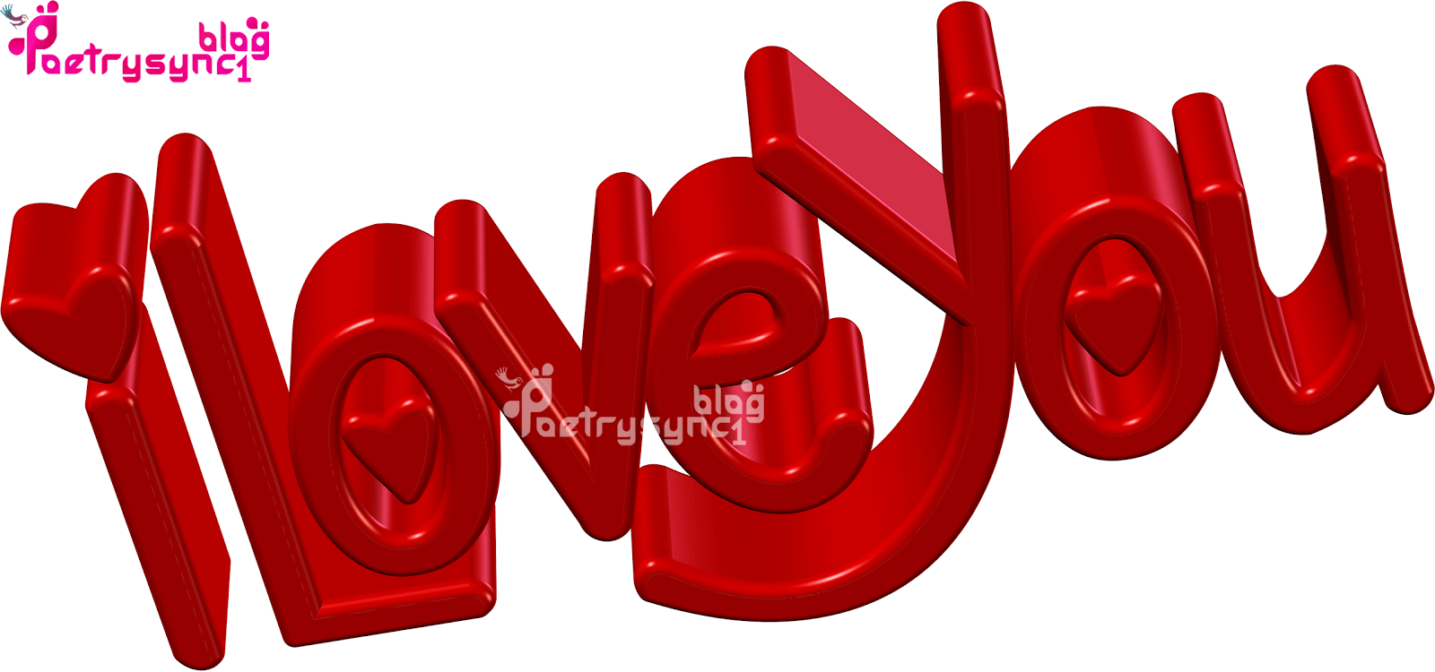 Love 3D Latest Wallpaper In Red Colour With Messages