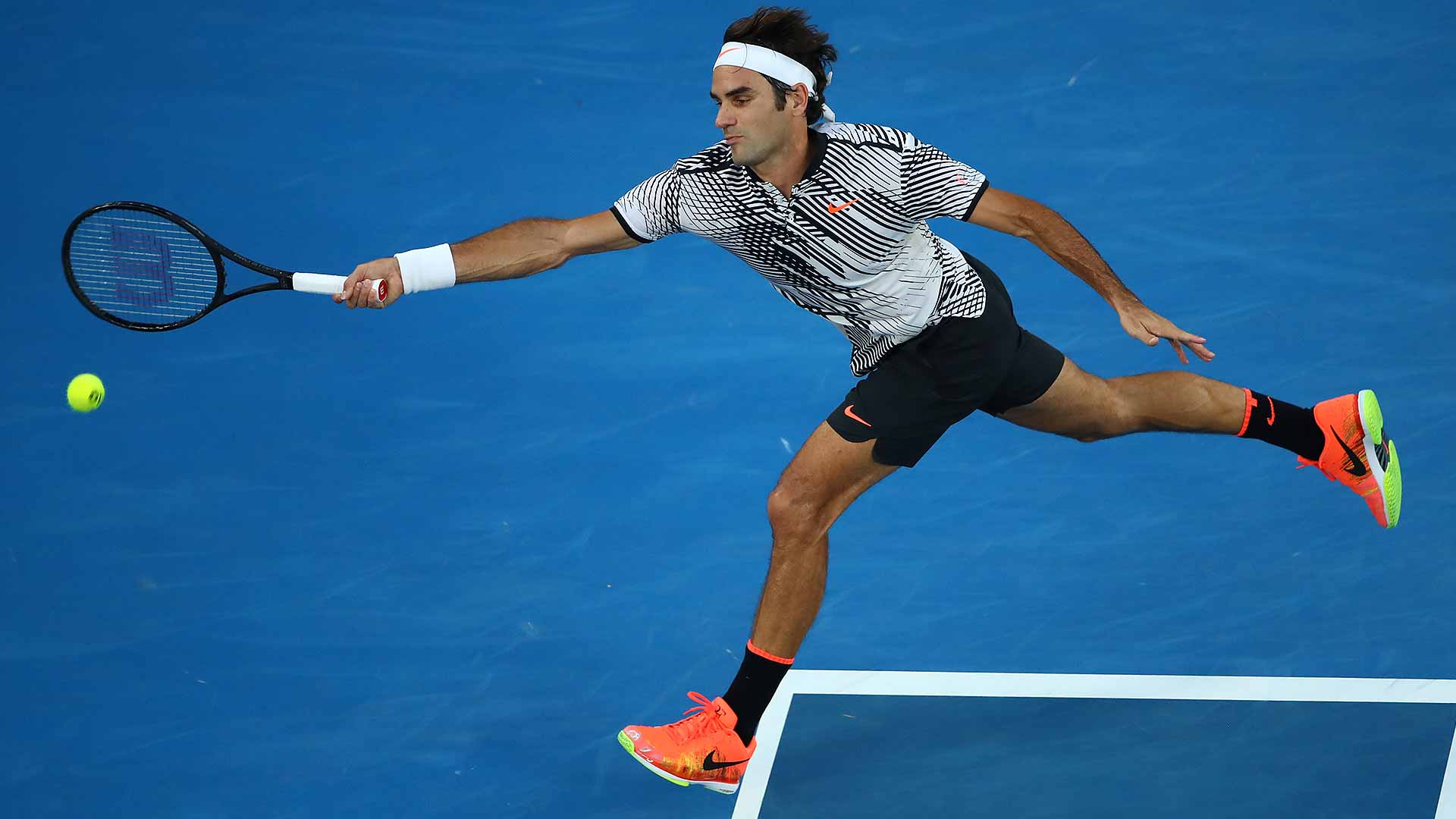 Federer Outlasts Nishikori For Australian Open Quarter Final Berth