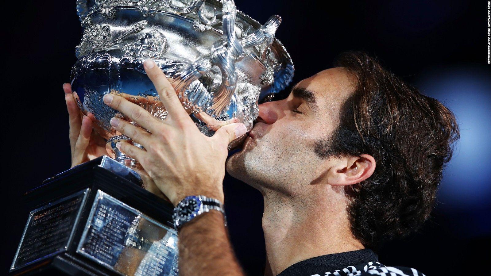 Roger Federer beats Rafael Nadal to win 18th grand slam