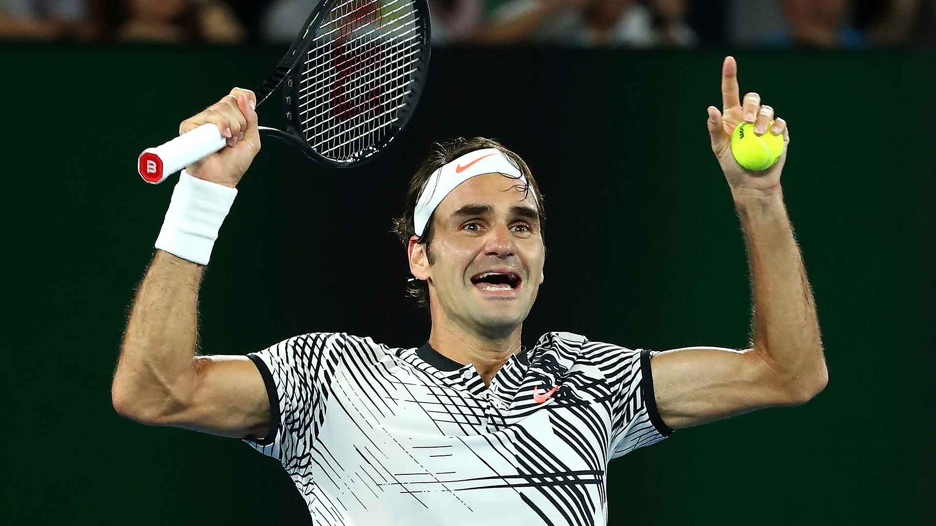 Roger Federer Revels In 'Beautiful' Moment After Winning