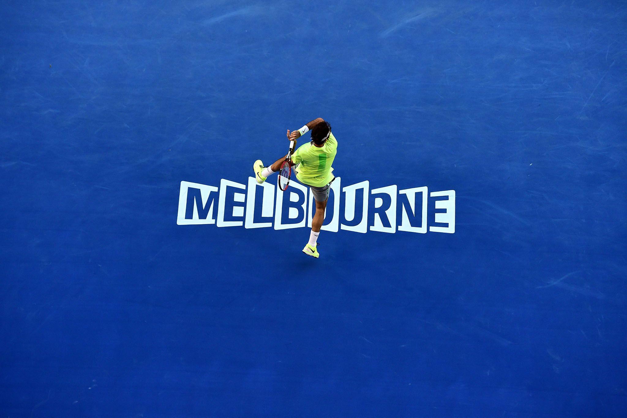 Federer Defeats Lu in 2015 Australian Open First Round