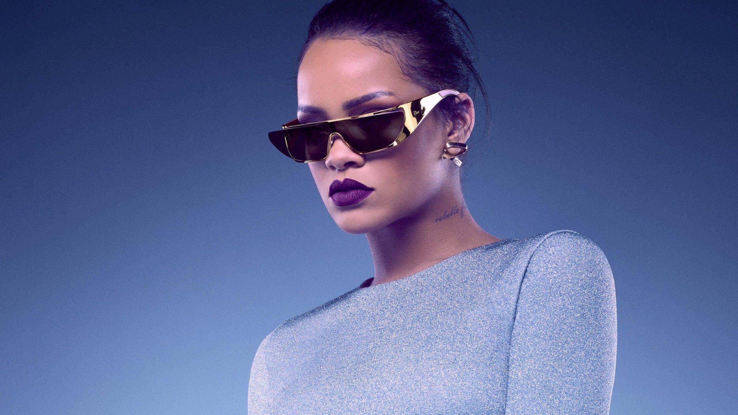 Wallpaper Rihanna, Dior Sunglasses, 4K, Celebrities