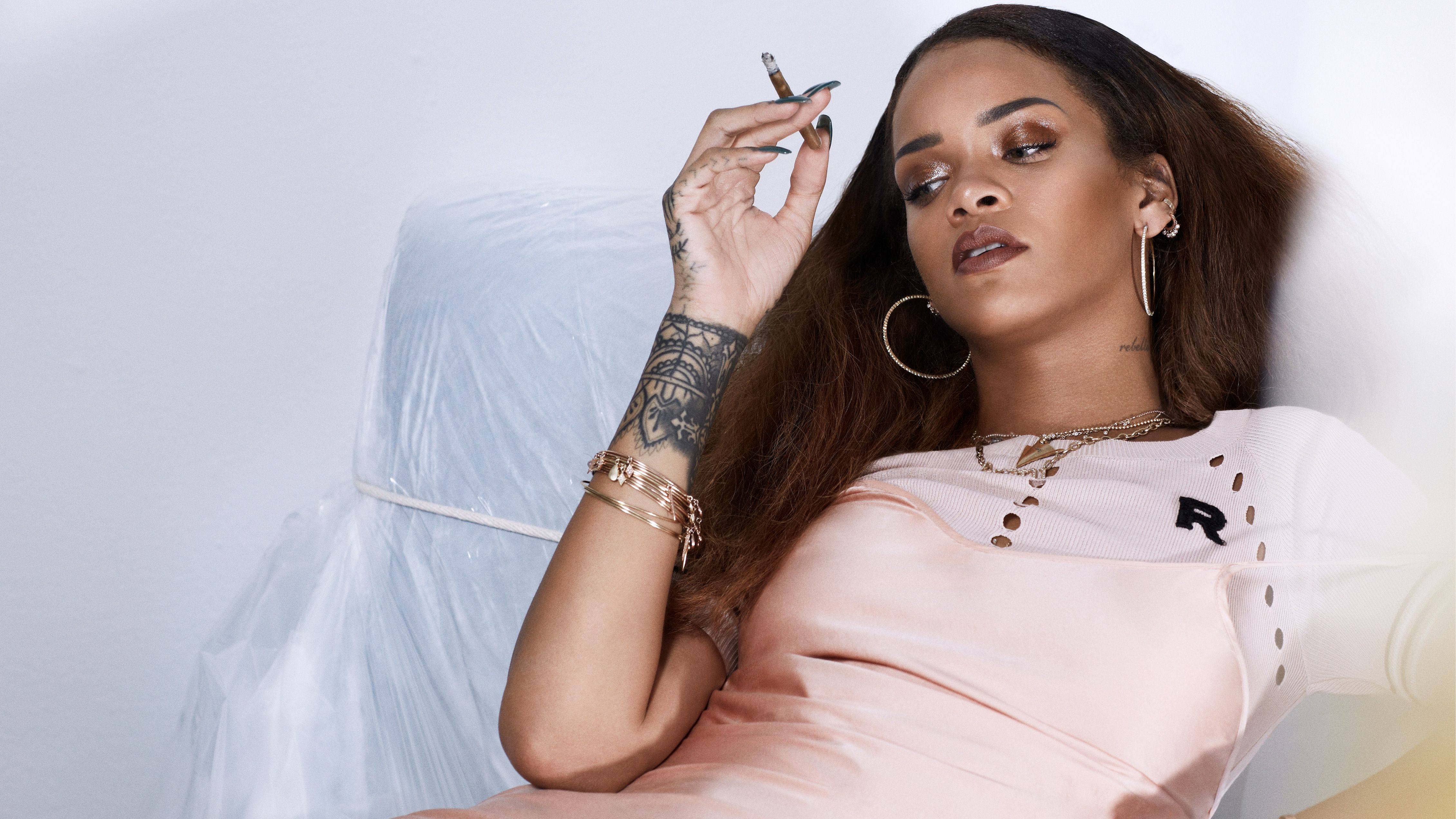 Wallpaper Rihanna, Pop Star, 4K, Celebrities