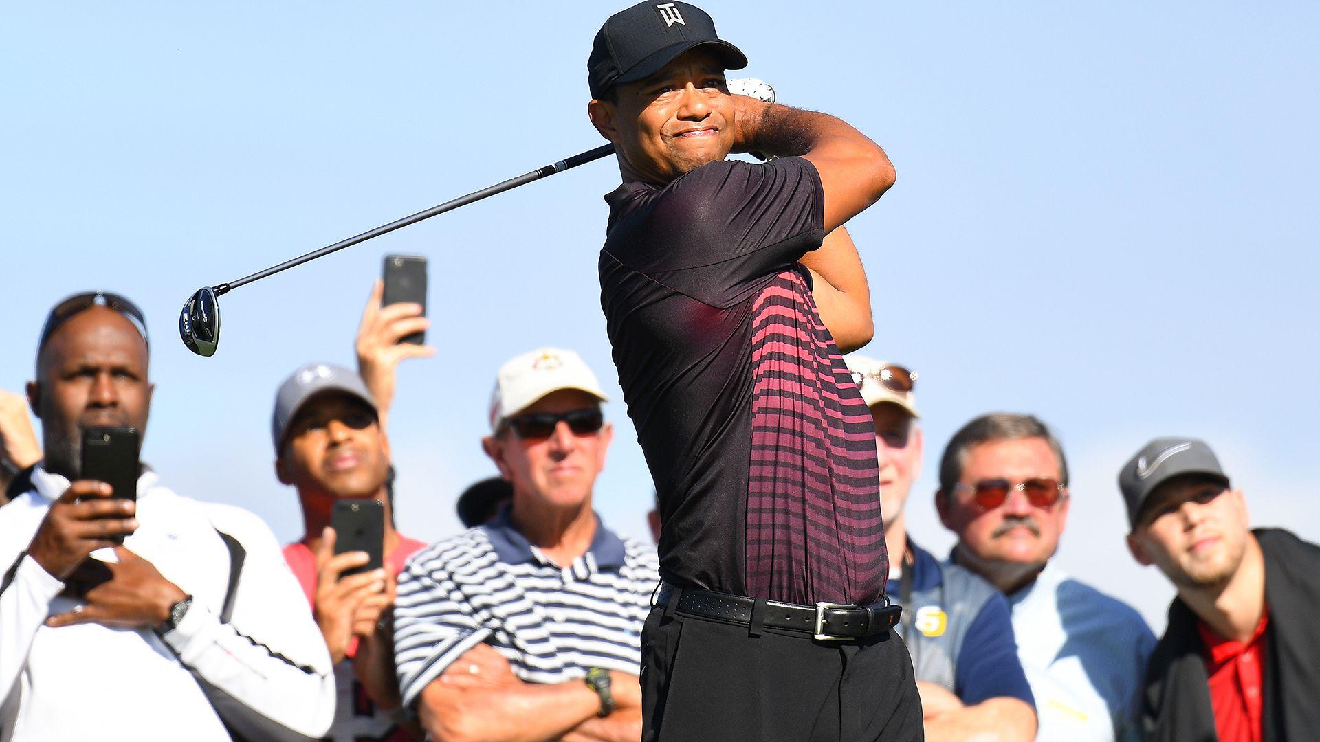 Tiger Woods happy to feel competitive nerves again at Farmers