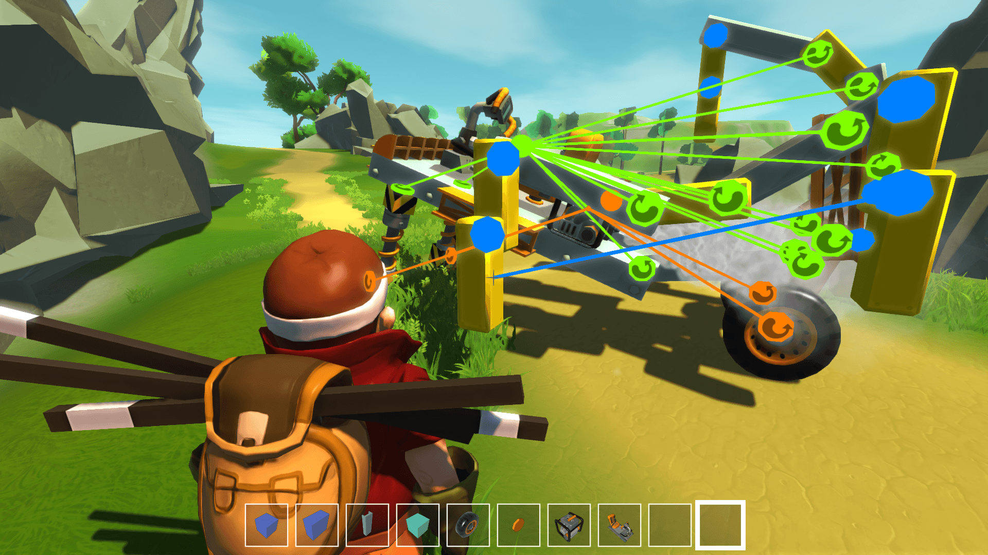 Scrap Mechanic Building in a Sandbox on Steam. Indie Game Magazine