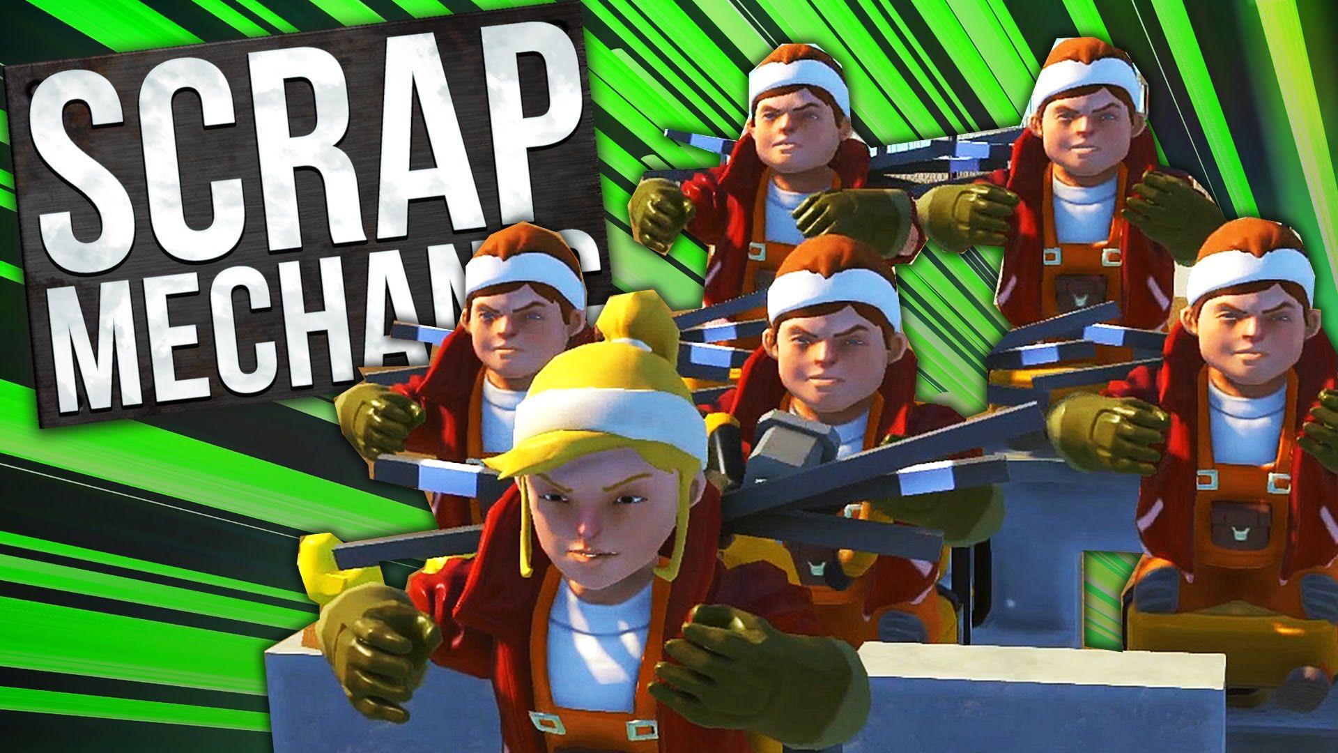 Scrap Mechanic RACE Scrap Mechanic Multiplayer