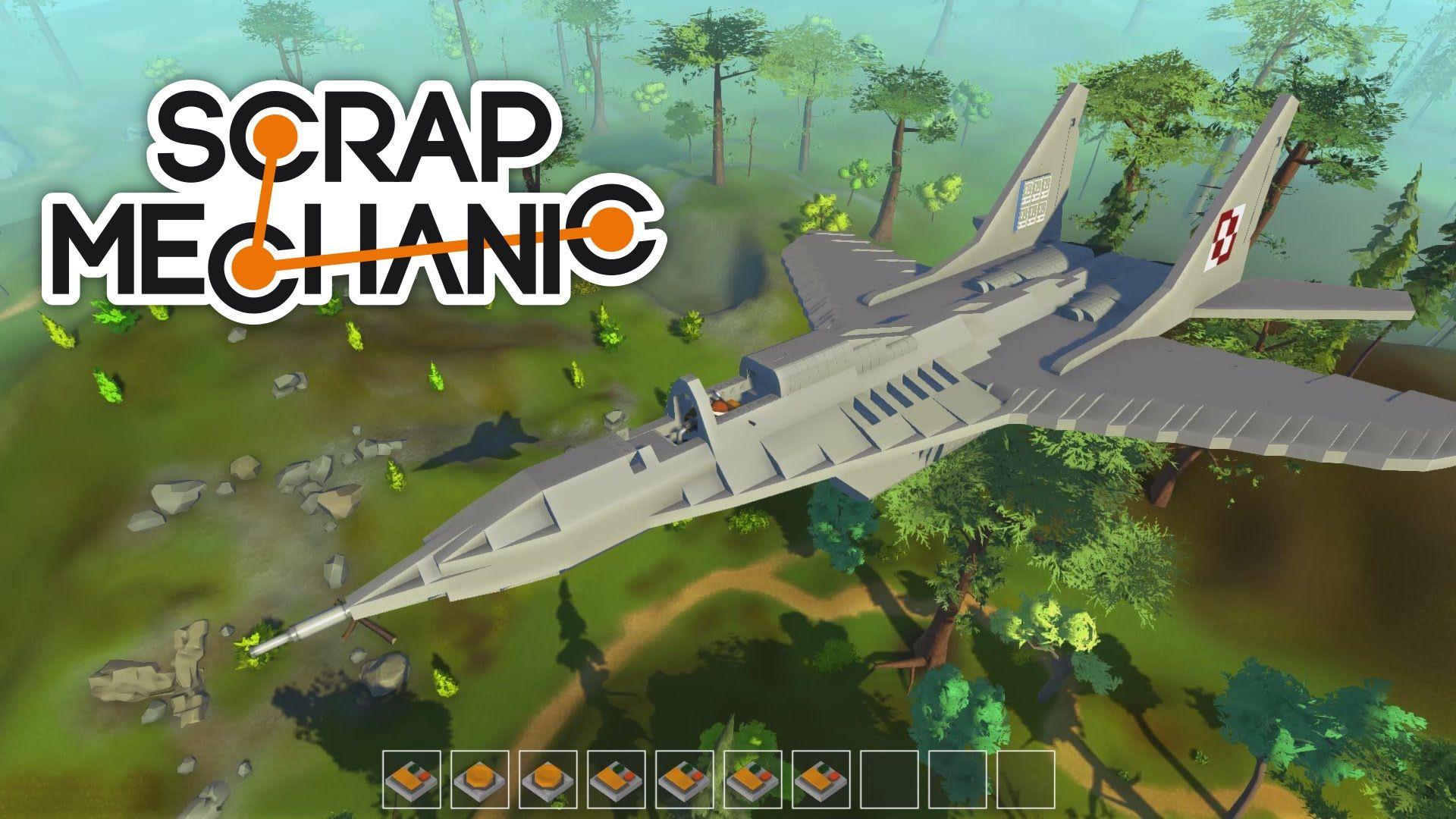 Scrap Mechanic MiG 29 Fulcrum Fighter Jet Aircraft Military