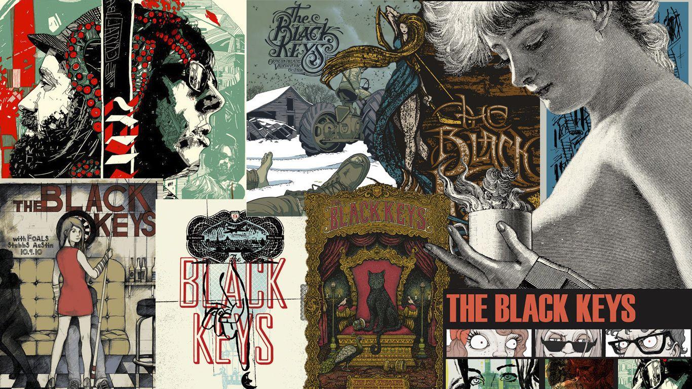 the black keys. I Love Music. The black, The black