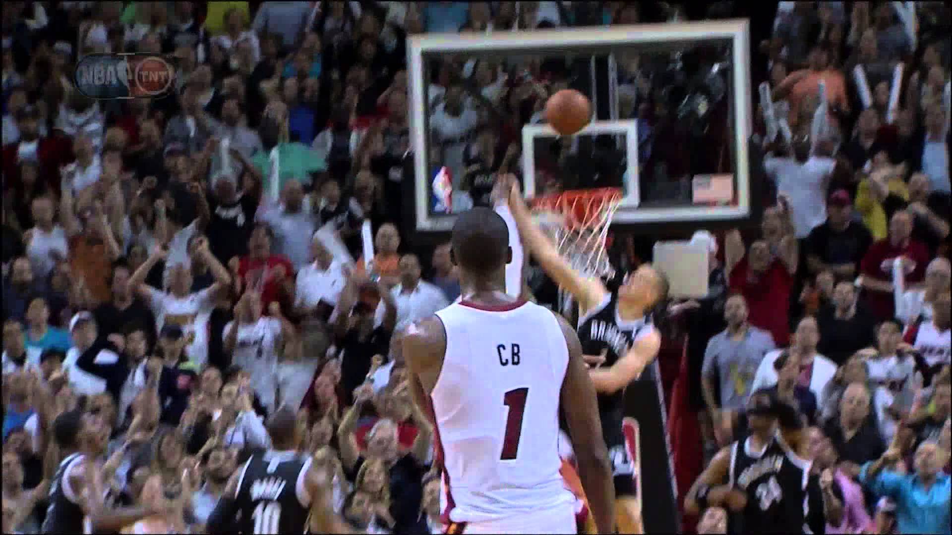 Mason Plumlee Game Saving Block On LeBron James: Nets At Heat