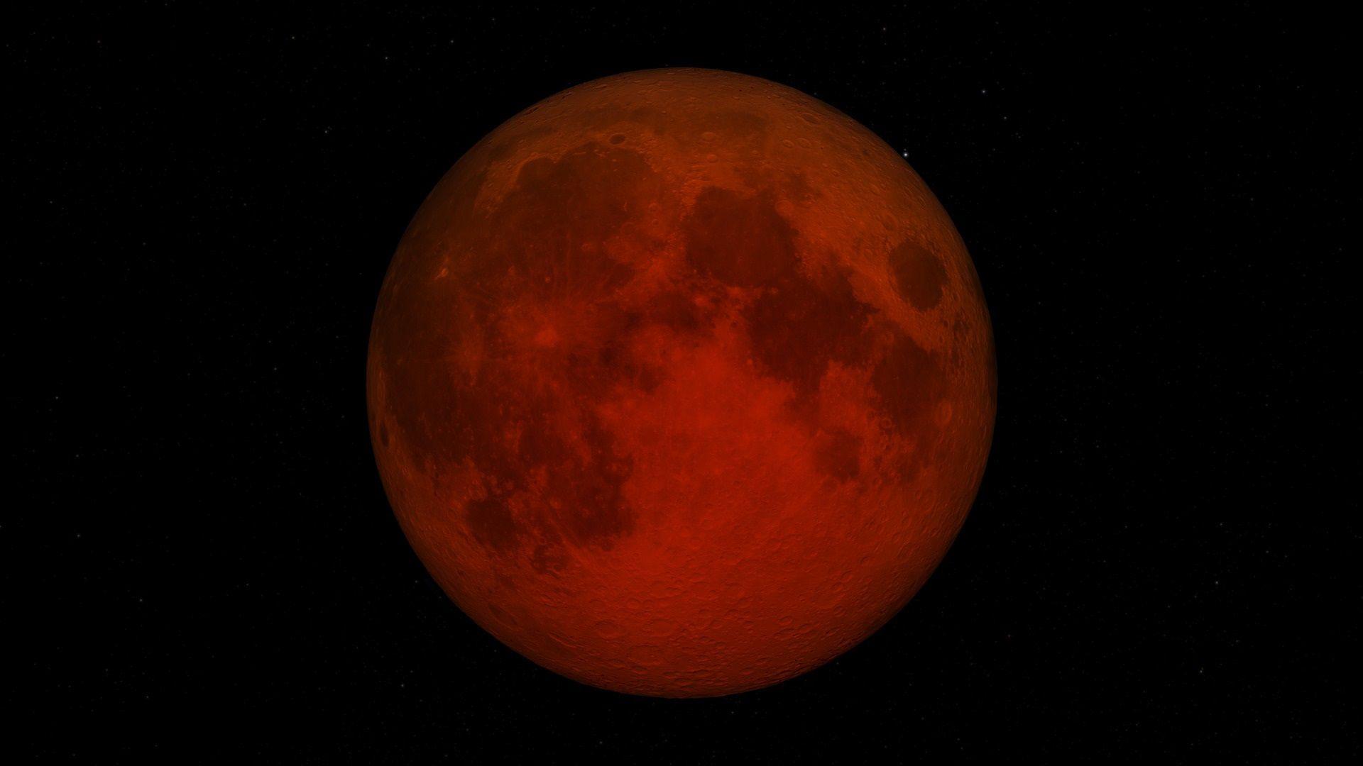 Lunar Eclipse August 2017 Full Moon