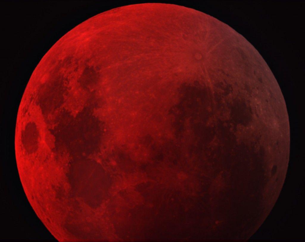 There will be a 'blood moon' eclipse tonight