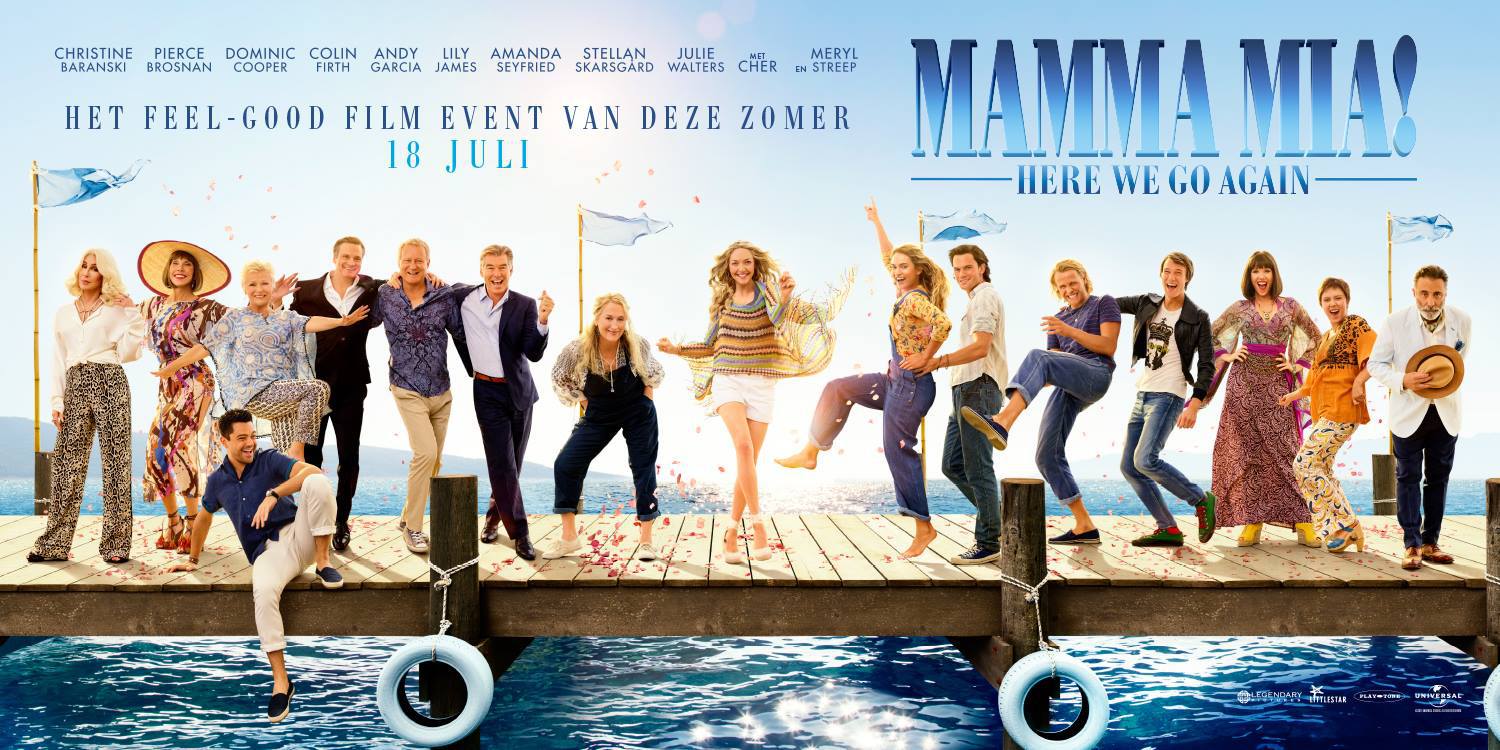 and poster of Mamma Mia 2 aka Mamma Mia Here We Go Again